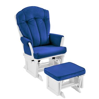 Tamra glider with outlet ottoman